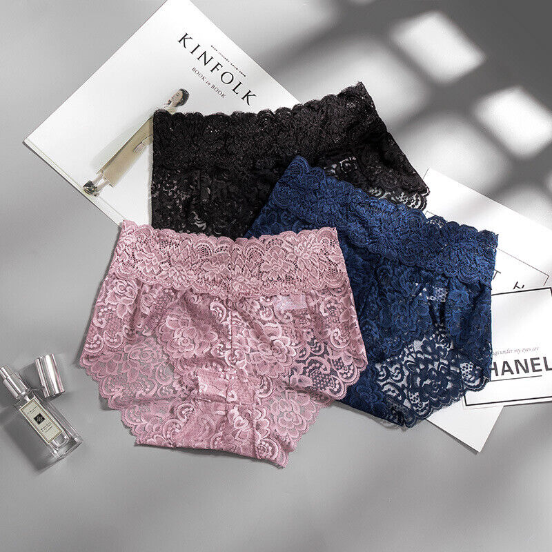 Women's Beautiful Lace Panties Pack (of 3)